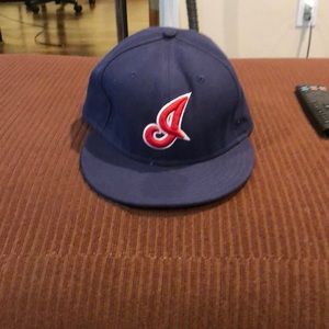 Indians New Era 59 fifty used 7.5 Hat